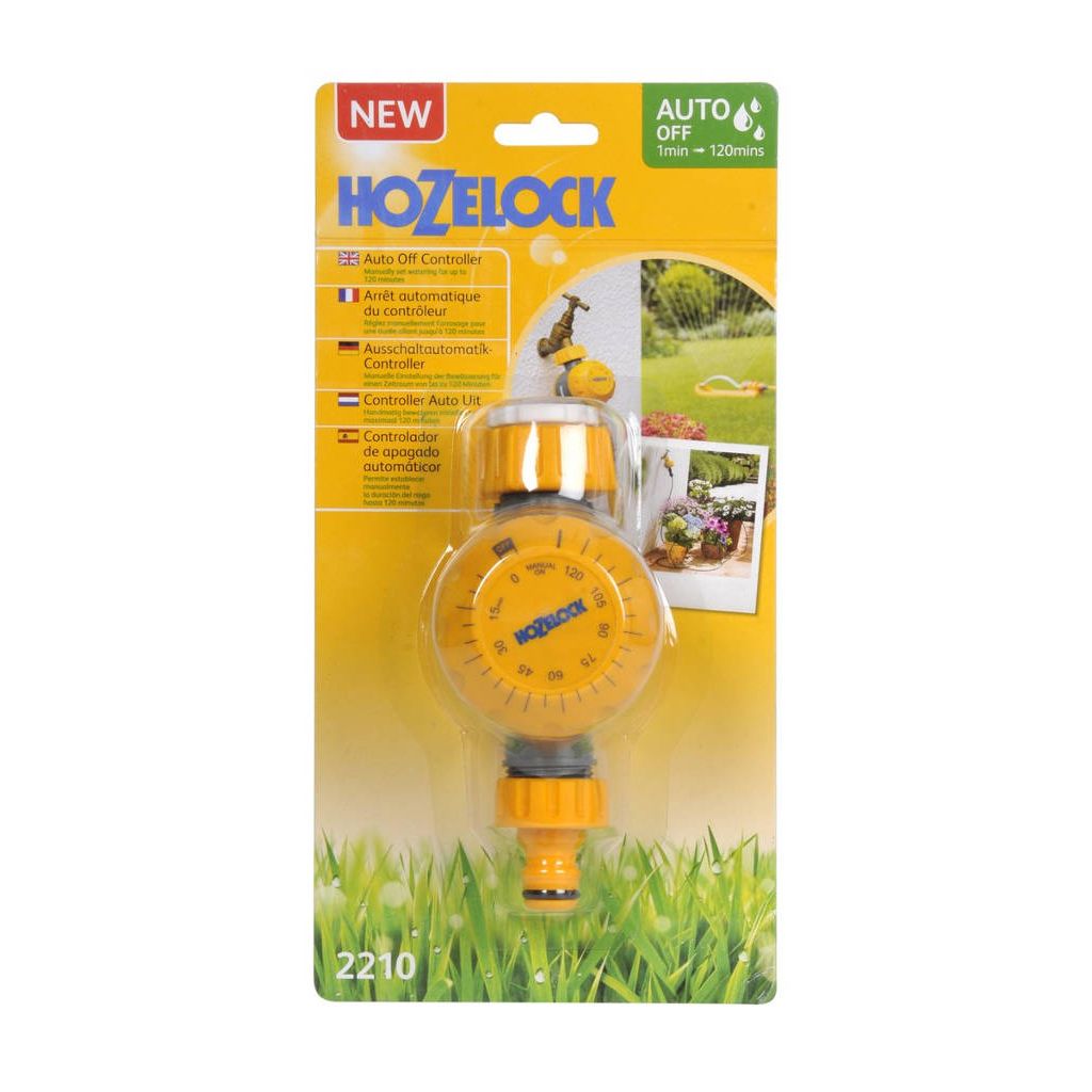 Hozelock Watertimer Standaard ½ & ¾" instelbaar