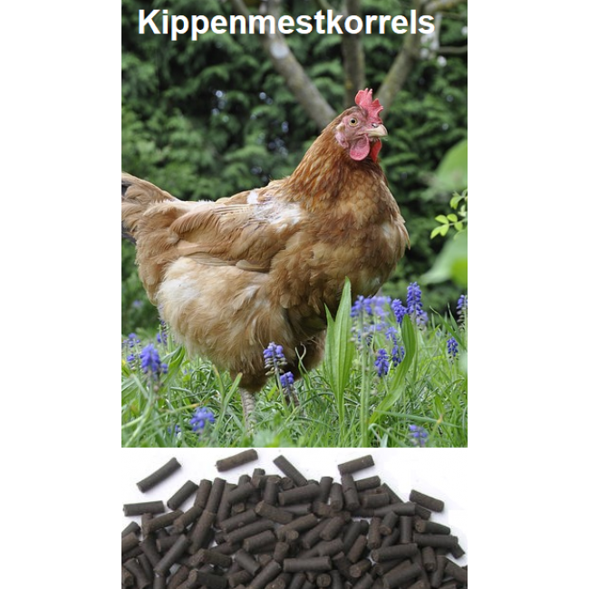 Kippenmestkorrels (25 kg)