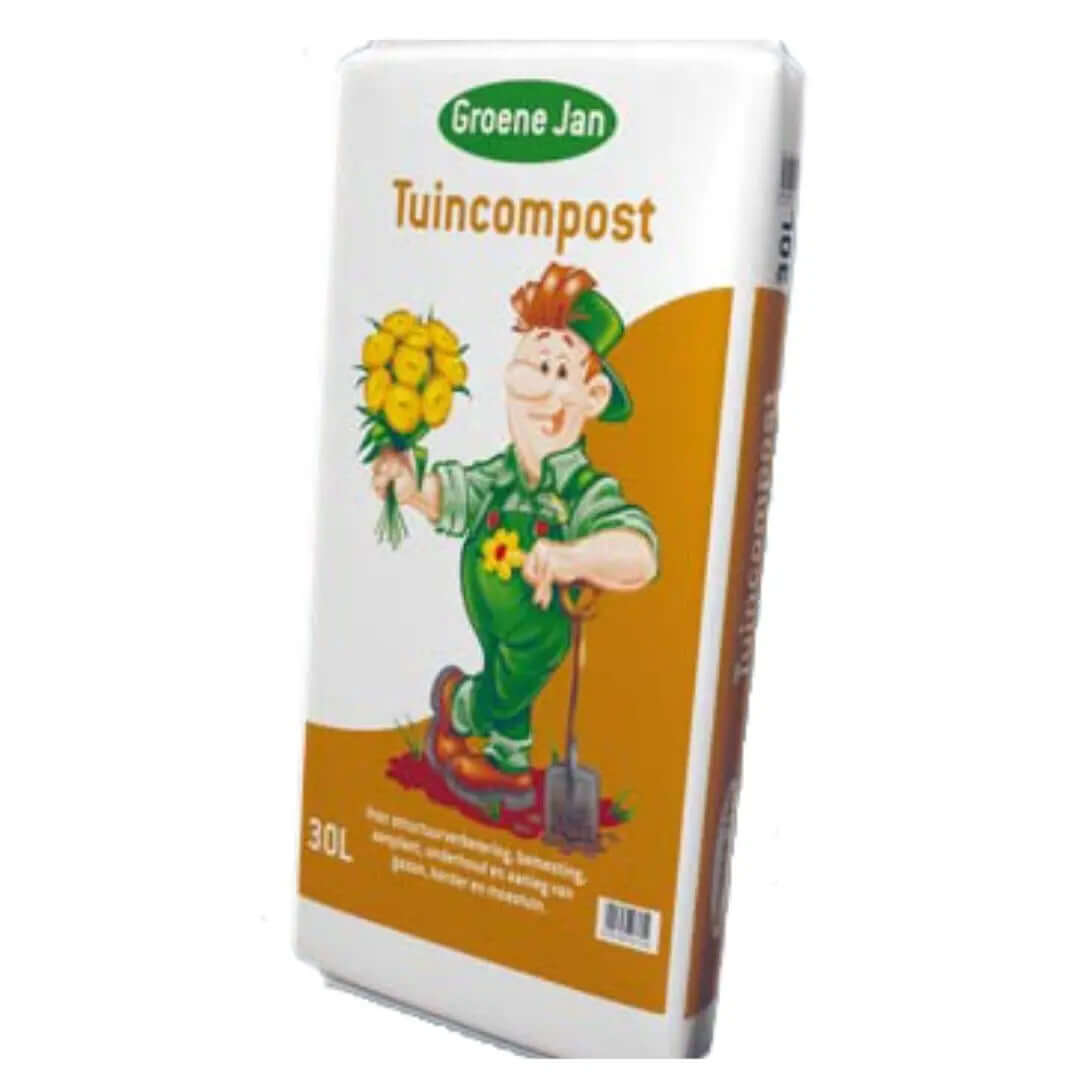 Compost (85 zakken van 30L) Groene Jan