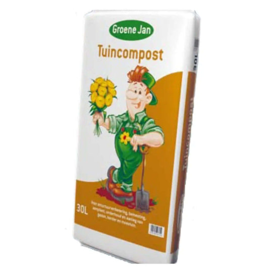Compost (85 zakken van 30L) Groene Jan