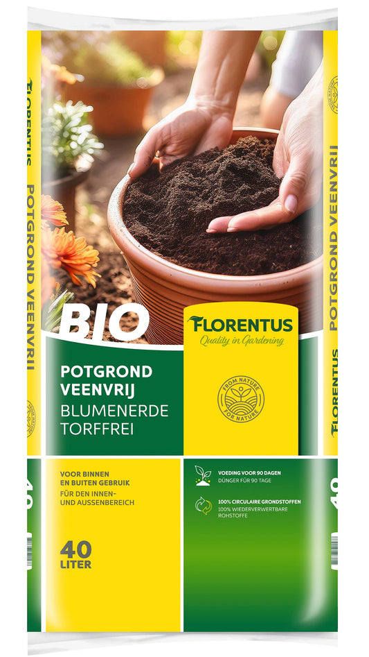 Turfvrije potgrond (veenvrij) (60 zakken van 40L)