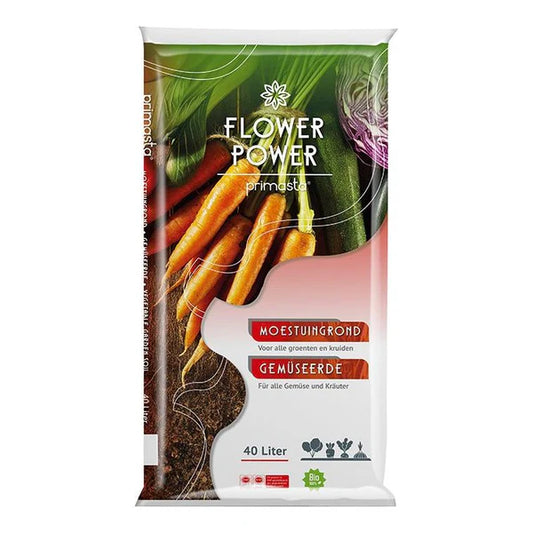 Biologische potgrond voor de moestuin