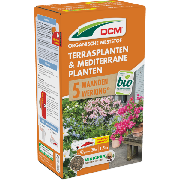 Terrasplanten en mediterrane planten (1,5 kg)